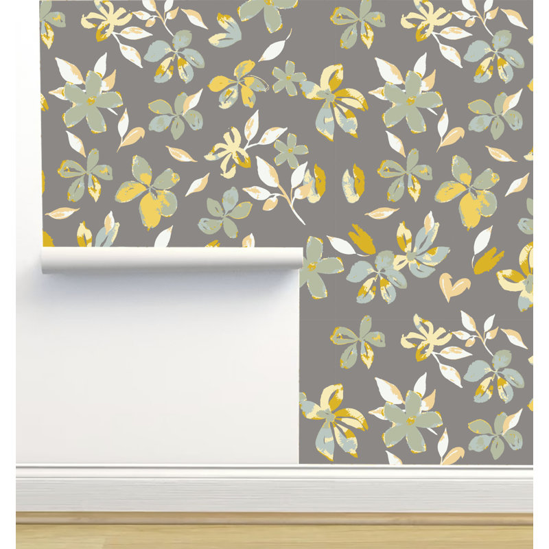 Rouleau de papier peint adhésif 12 pi x 2 pi Monor Designs, Vert menthe