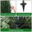 Set of 2 UV-Resistant Artificial Cedar Topiary Trees – Faux Cypress with Ground Spikes, Maintenance-Free Indoor/Outdoor Evergreen Shrubs for Home, Garden, Patio, Porch, Yard-1650634323