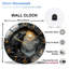 Horloge murale loup Howling