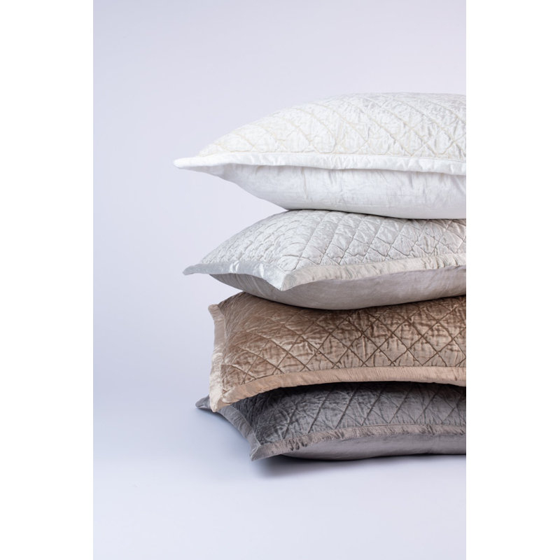 Simona Cotton Blend Ties Sham, King