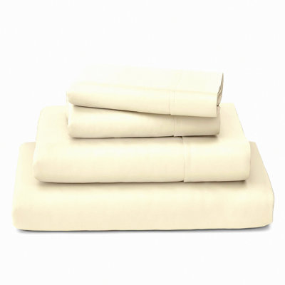 CoolBamboo Silky Soft Sheets Set - Luxury Blend of Bamboo Rayon, Cooling & Breathable, Deep Pockets, 5-Piece Bedding Set