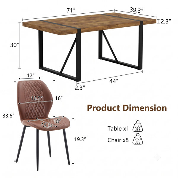 Dimensions du produit