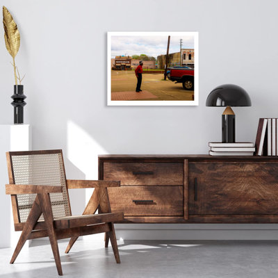  “Still Standing” Framed Wall Art By Sydney A. Foster | Selma Street Scene From Walks In The South Photography Series