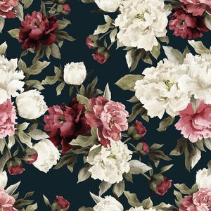 Charlton Home® Linklater Peel & Stick Floral Roll | Wayfair