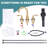 Widespread 2-handle Bathroom Faucet with Drain Assembly-119602931