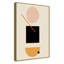 «Simple Shapes», reproduction encadrée sur toile par Daniela Santiago-88319041-88319043