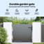 Double Gate with Lock-837626424