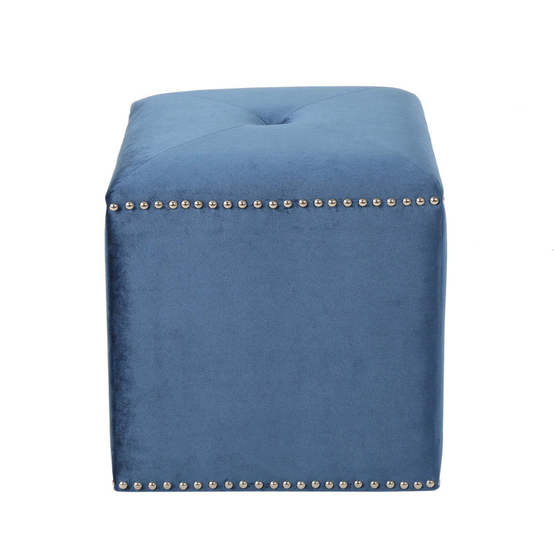Ottoman Bench, Dark Blue