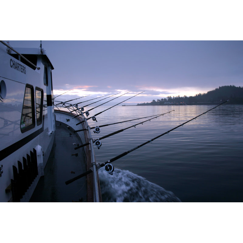 Charter Boat Sport Fishing by Catscandotcom, 20" H x 30" W