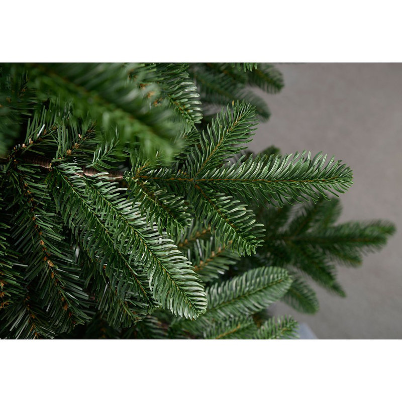 Artificial Fir Christmas Tree, 6.89ft H x 4.67ft W x 4.67ft D