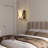 Alesia Solid Brass Flush Mounted Sconce-584281633
