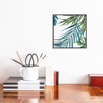 « palm leaves iii », impression sur toile
