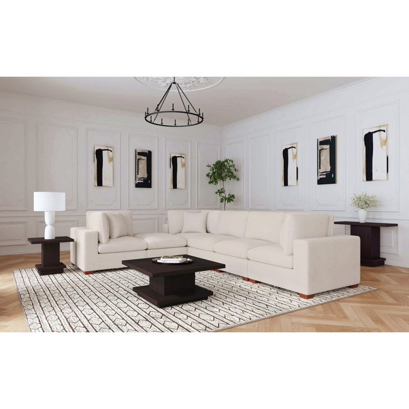 Ivory Sectional Sofa