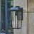 18" 1-Light Iron Outdoor Wall Lantern