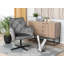 Chunn Upholstered Swivel Armchair-346218414