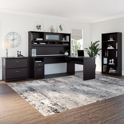 Cabot 4 Piece Computer Desk Office Set
