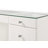 1Pc Glam Makeup Vanity Table Glass Top 9 Drawers Knobs Wooden Bedroom Furniture-1900038977