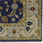 Laurel Marmara Machine Woven Polyester No Pattern Area Rug in Navy-828426638