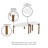 Ensemble de tables basses 2 pièces Jernya-1172678971