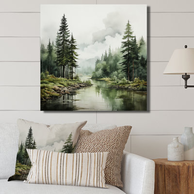 " Pine Tree Silent Wilderness "