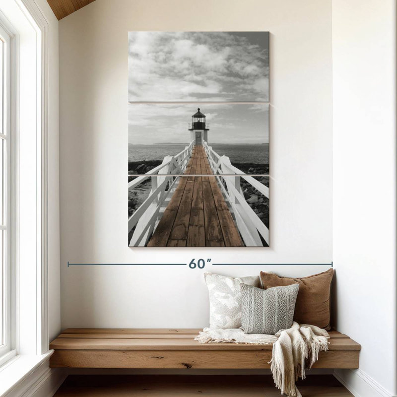 Nicci Port Clyde Lighthouse, 50" H x 32" W