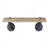 Modern Floating Shelves, Oak And Sandy Black Rectangle Wall Shelf