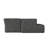 Berlare 3 - Piece Upholstered Boneless Compression Corduroy Modular Sectional Sofa Set with Removable Ottoman – Fully Compressed, No Assembly Required-1334999041