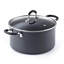 Batterie de cuisine 12 pièces antiadhésive à anodisation dure