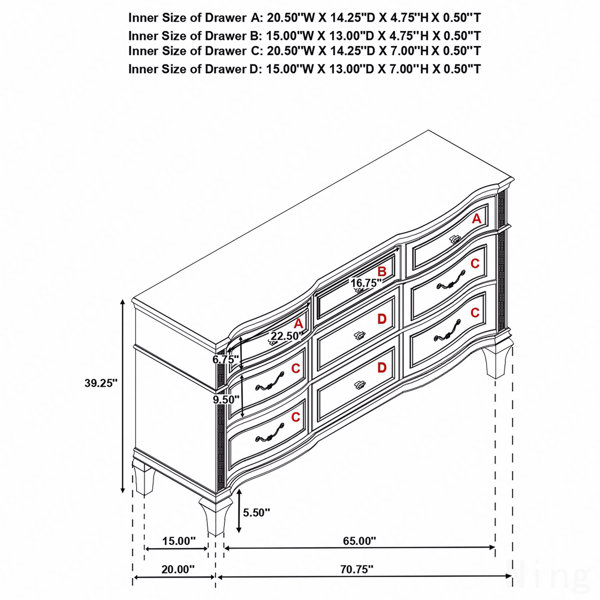 Dimensions du produit