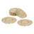 12Pcs Woven Rattan Placemat