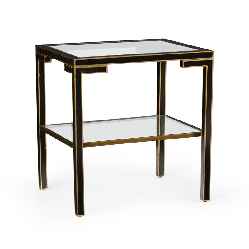 Decker Glass End Table