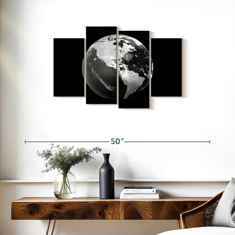 Oberle Silver Globe, 22" H x 36" W