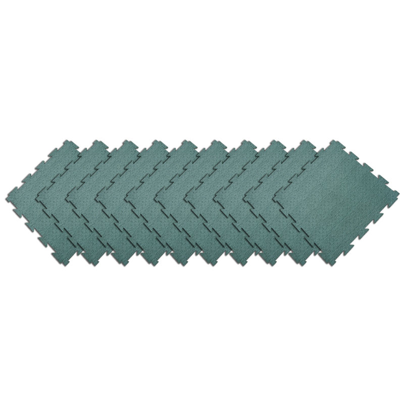 Carreaux de caoutchouc interverrouillables 1/4 po Terra-Flex