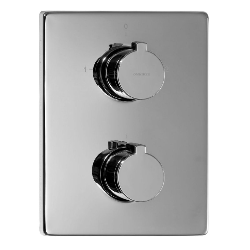 Torrington Double Concealed Thermostatic Shower Valve