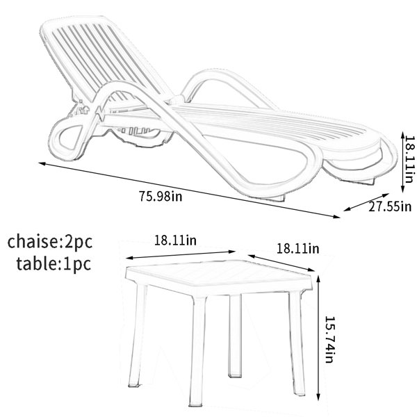 Dimensions du produit
