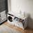 Laundry Cabinet ,with 2 Removable Liner Bags