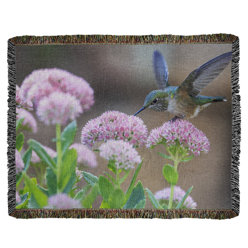 Andrea Smith Hand Woven Throw Blanket