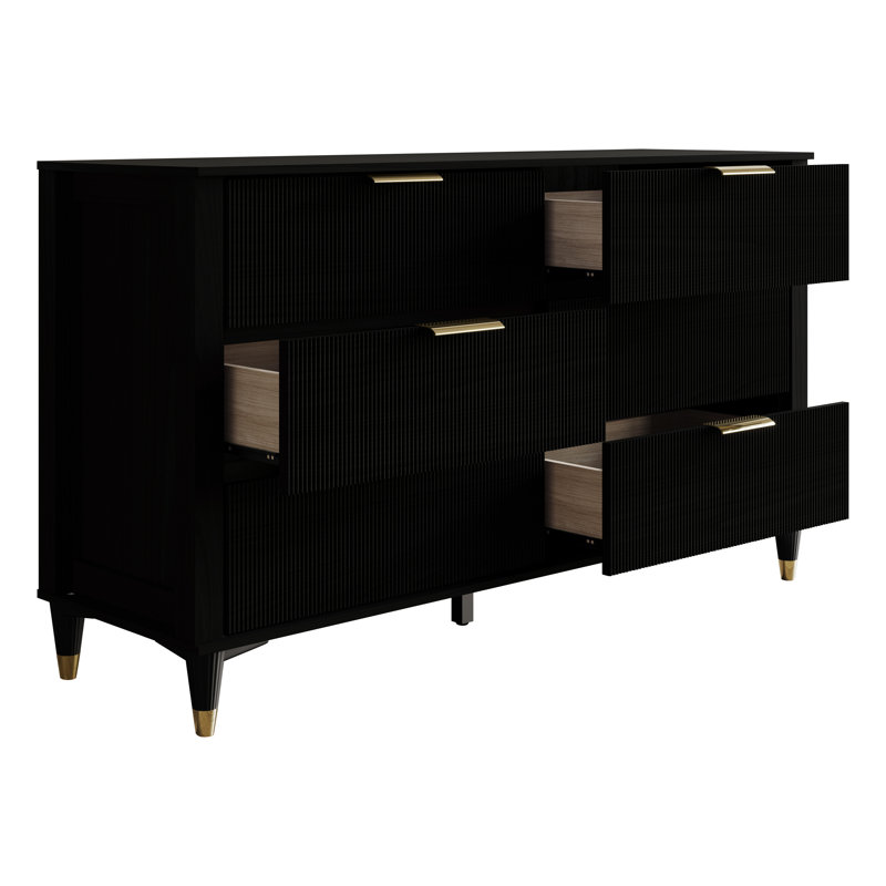 DRESSER EN NOIR, Noir