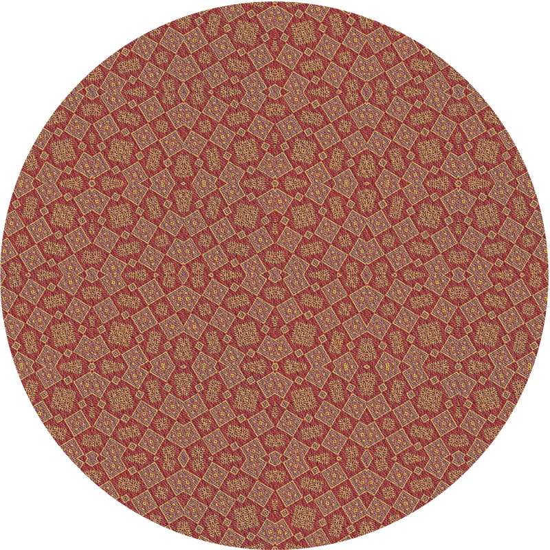 Rushmere Geometric Indoor Rug, Round 3'