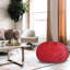 Fauteuil à billes en fausse fourrure - rouge, 3 pi Élégant et confortable pour les adultes. Rempli de mousse à mémoire de forme déchiquetée. Housse amovible et lavable. Parfaite sérénité dans la chambre à coucher. 34 po de diamètre, 27 po de hauteur, nettoyage luxueux-131216317