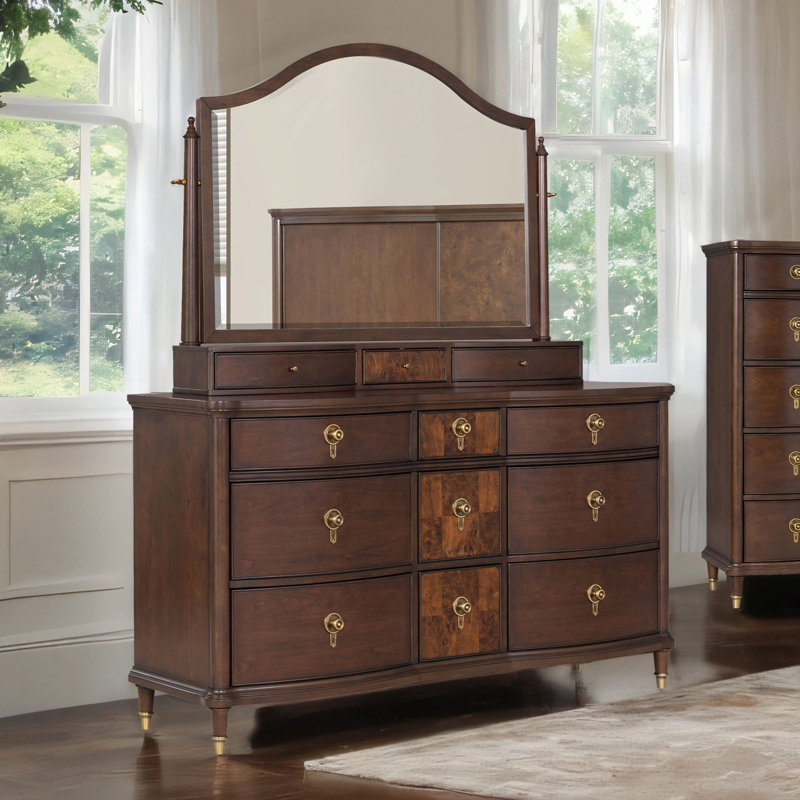 Moscote 66" Dresser And Mirror Set
