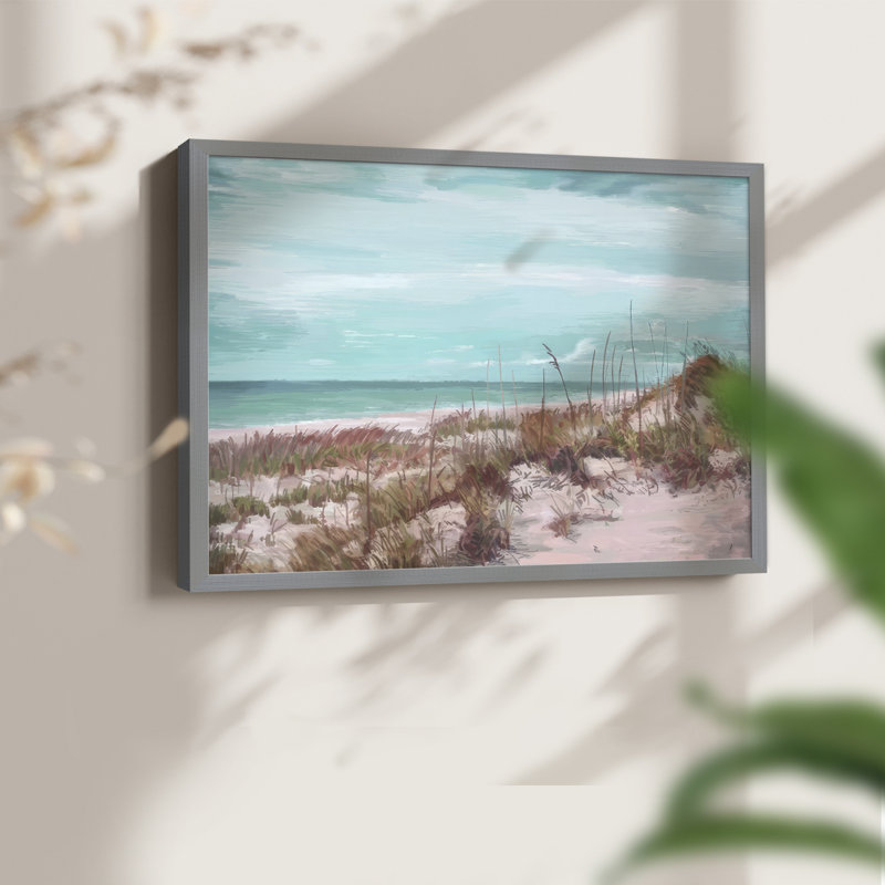 Dramatic Dunes  IV -Framed Print - Restickable