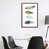 Classic Brown Wood Framed Canvas selected
