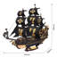 3D Puzzle Wooden Seahouse Barque Model Kits Build Home Desk Decoration Gift For Teens And Adults
