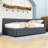 Modern Upholstered Daybed with Twin Trundle-902633058-902453525