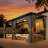 Outdoor Hardtop Metal Gazebo For Patio With Curtains And Mosquito Netting-126534497-126534500