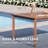 Rectangular Outdoor Patio Dining Table-2120529937