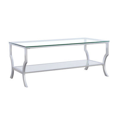 Seroff Chrome Coffee Table