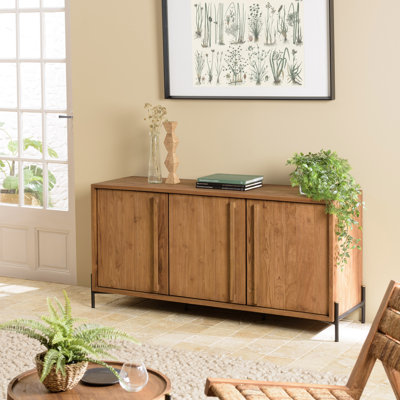 Lili-Victoria 148cm Solid Wood Sideboard