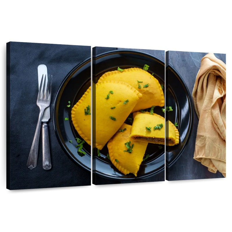 Yarlin Jamaican Beef Turnovers, 24" H x 38" W